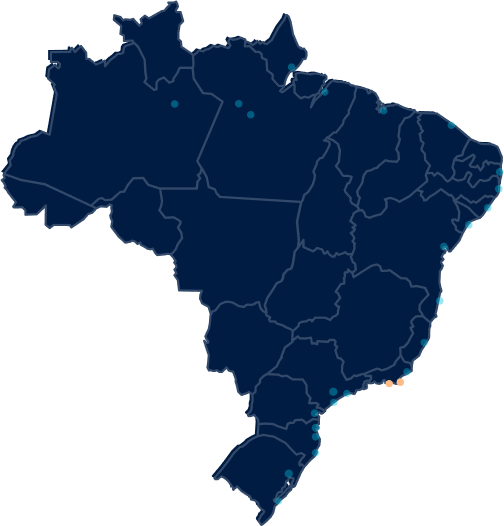 Duas bases de apoio offshore próximas às reservas do Pré-sal