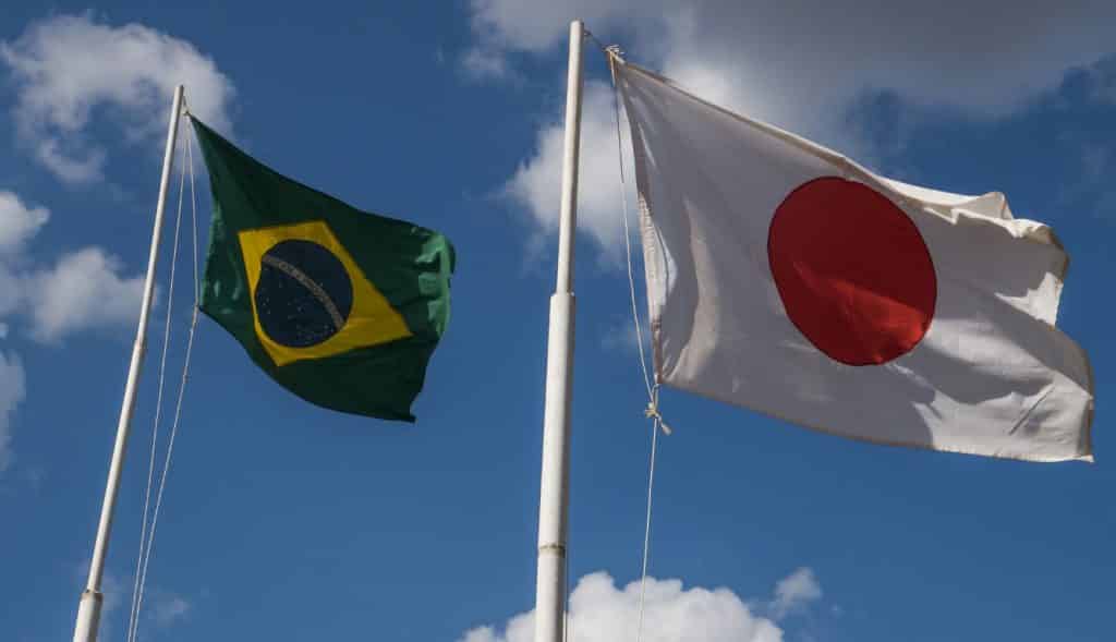 Understand the relation between Brazil and Japan in maritime transportation